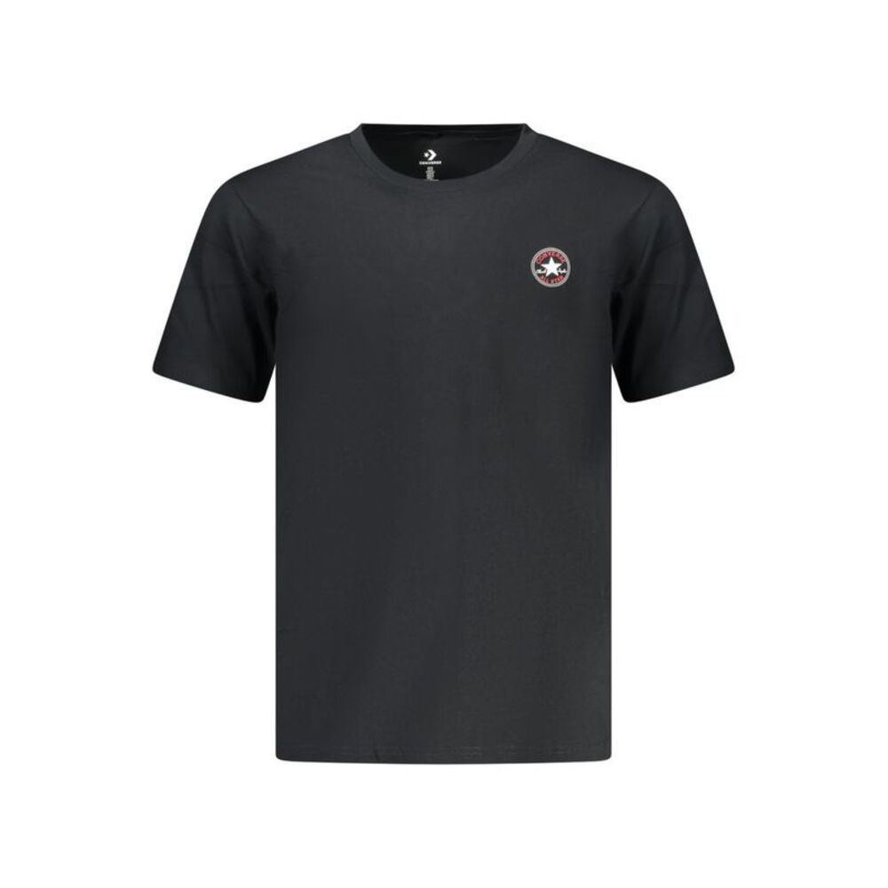Converse Black Cotton Men Men's T-Shirt